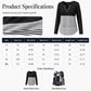 Women's Casual Long Sleeve V-Neck Top
