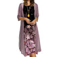 Flattering Floral Dress Set