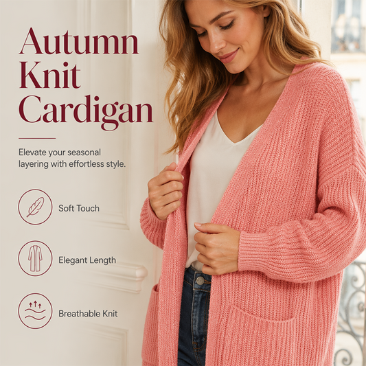 Autumn Long Sleeve Loose Cardigan