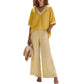Women's Casual Striped Two-Piece Set
