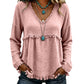 ⌛Limited-Time Offer-✨👚Women's Casual V-Neck Long Sleeve Top