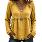 ⌛Limited-Time Offer-✨👚Women's Casual V-Neck Long Sleeve Top