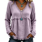 ⌛Limited-Time Offer-✨👚Women's Casual V-Neck Long Sleeve Top