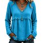 ⌛Limited-Time Offer-✨👚Women's Casual V-Neck Long Sleeve Top