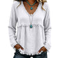 ⌛Limited-Time Offer-✨👚Women's Casual V-Neck Long Sleeve Top