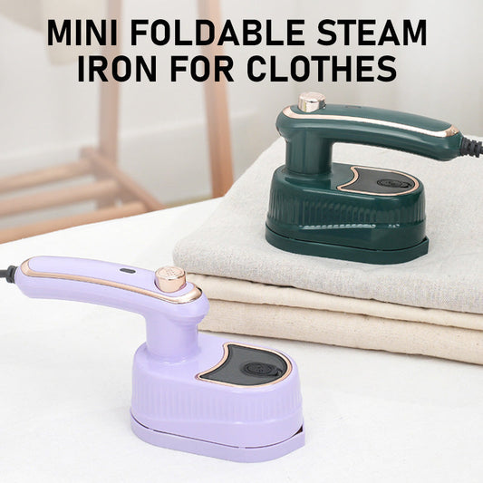 ⏳Limited-time 50% off⏰Mini Foldable Steam Iron for Clothes ( Upgraded to Gen 6 )♨️👔