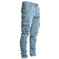 👖 LIMITED-TIME 50% OFF! ✨Slim Fit Denim Cargo Pants