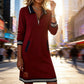 👗✨Women’s Fashion Collared Long-Sleeve Dress✨𝘉𝘶𝘺 𝘢𝘯𝘺 2 𝘢𝘯𝘥 𝘨𝘦𝘵 𝘢𝘯 𝘦𝘹𝘵𝘳𝘢 8% 𝘥𝘪𝘴𝘤𝘰𝘶𝘯𝘵
