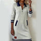 👗✨Women’s Fashion Collared Long-Sleeve Dress✨𝘉𝘶𝘺 𝘢𝘯𝘺 2 𝘢𝘯𝘥 𝘨𝘦𝘵 𝘢𝘯 𝘦𝘹𝘵𝘳𝘢 8% 𝘥𝘪𝘴𝘤𝘰𝘶𝘯𝘵