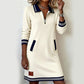 👗✨Women’s Fashion Collared Long-Sleeve Dress✨𝘉𝘶𝘺 𝘢𝘯𝘺 2 𝘢𝘯𝘥 𝘨𝘦𝘵 𝘢𝘯 𝘦𝘹𝘵𝘳𝘢 8% 𝘥𝘪𝘴𝘤𝘰𝘶𝘯𝘵