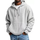 👖 LIMITED-TIME 50% OFF! ✨Men's Knit Quarter-Zip Hoodie Sweatshirt