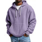👖 LIMITED-TIME 50% OFF! ✨Men's Knit Quarter-Zip Hoodie Sweatshirt