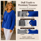 👚Seasonal Style - Waffle Texture Sweatshirt – Easy Breezy Fit & Classic Style for Any Casual Look✨𝘉𝘶𝘺 𝘢𝘯𝘺 2 𝘢𝘯𝘥 𝘨𝘦𝘵 𝘢𝘯 𝘦𝘹𝘵𝘳𝘢 8% 𝘥𝘪𝘴𝘤𝘰𝘶𝘯𝘵
