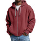 🍂Men's Full -Zip Waffle Knit Hooded Sweatshirt – Cozy Comfort Meets Everyday Style✨𝘉𝘶𝘺 𝘢𝘯𝘺 2 𝘢𝘯𝘥 𝘨𝘦𝘵 𝘢𝘯 𝘦𝘹𝘵𝘳𝘢 8% 𝘥𝘪𝘴𝘤𝘰𝘶𝘯𝘵