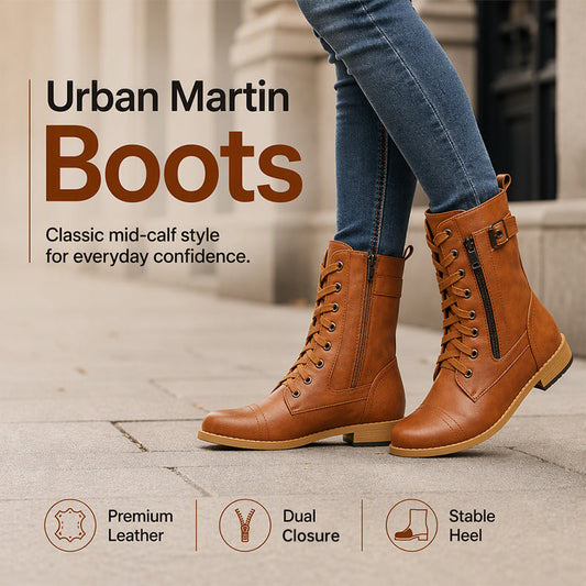 👢 Stable Steps, Easy Zip | Women's Round-Toe Chunky-Heel Martin Boots✨𝘉𝘶𝘺 𝘢𝘯𝘺 2 𝘢𝘯𝘥 𝘨𝘦𝘵 𝘢𝘯 𝘦𝘹𝘵𝘳𝘢 8% 𝘥𝘪𝘴𝘤𝘰𝘶𝘯𝘵