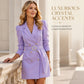 👗✨Women's Elegant Double-Breasted Blazer Dress