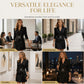 👗✨Women's Elegant Double-Breasted Blazer Dress