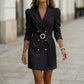 👗✨Women's Elegant Double-Breasted Blazer Dress