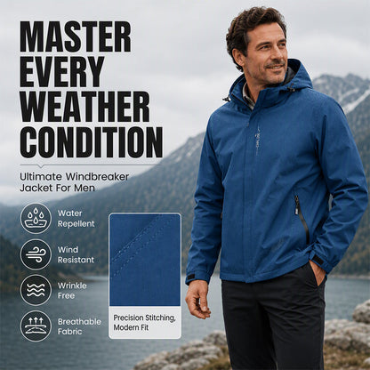 ✨Men's Waterproof Outdoor Hooded Jacket✨𝘉𝘶𝘺 𝘢𝘯𝘺 2 𝘢𝘯𝘥 𝘨𝘦𝘵 𝘢𝘯 𝘦𝘹𝘵𝘳𝘢 8% 𝘥𝘪𝘴𝘤𝘰𝘶𝘯𝘵