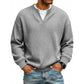 ⌛Limited-Time Offer-Layered Comfort Waffle Tee – Cozy Comfort & Effortless Autumn Style