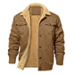 Hot Sale 50% OFF🔥Men’s Casual Sherpa Utility Cargo Jacket