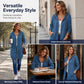 ⌛Limited-Time Offer🛍️Women Mid-Length Hooded Sweatshirt Jacket Casual Zip Up Cardigan Coat with Pockets✨𝘉𝘶𝘺 𝘢𝘯𝘺 2 𝘢𝘯𝘥 𝘨𝘦𝘵 𝘢𝘯 𝘦𝘹𝘵𝘳𝘢 8% 𝘥𝘪𝘴𝘤𝘰𝘶𝘯𝘵