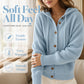 💖Women's Cozy Hooded Knit Cardigan