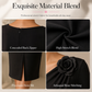 👗✨Women's Ruched Midi Dress with 3D Rose Details
