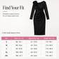 👗✨Women's Ruched Midi Dress with 3D Rose Details