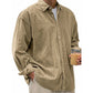 ✨ Timeless Comfort | Men's Relaxed-Fit Corduroy Button-Up Shirt✨𝘉𝘶𝘺 2 𝘢𝘯𝘥 𝘨𝘦𝘵 𝘢𝘯 𝘦𝘹𝘵𝘳𝘢 8% 𝘥𝘪𝘴𝘤𝘰𝘶𝘯𝘵