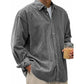 ✨ Timeless Comfort | Men's Relaxed-Fit Corduroy Button-Up Shirt✨𝘉𝘶𝘺 2 𝘢𝘯𝘥 𝘨𝘦𝘵 𝘢𝘯 𝘦𝘹𝘵𝘳𝘢 8% 𝘥𝘪𝘴𝘤𝘰𝘶𝘯𝘵