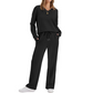 ✨ Effortless Comfort | Women's V-Neck Knit Top & Pants 2-Piece Lounge Set✨𝘉𝘶𝘺 𝘢𝘯𝘺 2 𝘢𝘯𝘥 𝘨𝘦𝘵 𝘢𝘯 𝘦𝘹𝘵𝘳𝘢 8% 𝘥𝘪𝘴𝘤𝘰𝘶𝘯𝘵