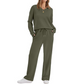 ✨ Effortless Comfort | Women's V-Neck Knit Top & Pants 2-Piece Lounge Set✨𝘉𝘶𝘺 𝘢𝘯𝘺 2 𝘢𝘯𝘥 𝘨𝘦𝘵 𝘢𝘯 𝘦𝘹𝘵𝘳𝘢 8% 𝘥𝘪𝘴𝘤𝘰𝘶𝘯𝘵