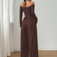 👗✨Women's Elegant Halter Neck Deep V Jumpsuit✨𝘉𝘶𝘺 𝘢𝘯𝘺 2 𝘢𝘯𝘥 𝘨𝘦𝘵 𝘢𝘯 𝘦𝘹𝘵𝘳𝘢 8% 𝘥𝘪𝘴𝘤𝘰𝘶𝘯𝘵