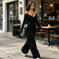 👗✨Women's Elegant Halter Neck Deep V Jumpsuit✨𝘉𝘶𝘺 𝘢𝘯𝘺 2 𝘢𝘯𝘥 𝘨𝘦𝘵 𝘢𝘯 𝘦𝘹𝘵𝘳𝘢 8% 𝘥𝘪𝘴𝘤𝘰𝘶𝘯𝘵