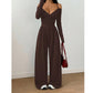 👗✨Women's Elegant Halter Neck Deep V Jumpsuit✨𝘉𝘶𝘺 𝘢𝘯𝘺 2 𝘢𝘯𝘥 𝘨𝘦𝘵 𝘢𝘯 𝘦𝘹𝘵𝘳𝘢 8% 𝘥𝘪𝘴𝘤𝘰𝘶𝘯𝘵