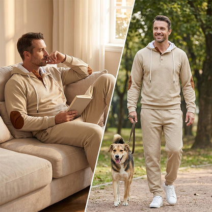 ✨Men's Casual Hooded Tracksuit Set