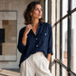 ✨👚Women's Cotton Linen Long Sleeve Shirt Dress