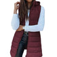 ✨ Women’s Zip-Up Long Puffer Vest – Cosy Warmth & Flattering Everyday Style