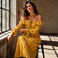 ⌛Limited-Time Offer-👗✨Women's Casual Off-Shoulder Maxi Dress