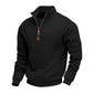 ✨Men's Stand Collar Quarter-Zip Pullover