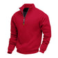 ✨Men's Stand Collar Quarter-Zip Pullover