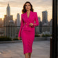 ⌛Limited-Time Offer-Women's Double-Breasted Blazer Dress