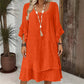 👗✨Women's Summer Loose Ruffle Sleeve Dress