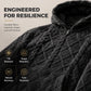 ✨Men's Plush Diamond Cable Knit Textured Hoodie