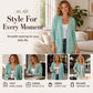 ✨👚Women's Casual Open Front Knit Cardigan