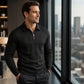 ✨Men's Long Sleeve Half-Zip T-Shirt