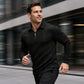 ✨Men's Long Sleeve Half-Zip T-Shirt
