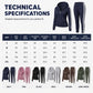 👗✨Women's Striped Zip-Up Hoodie & Pants Set