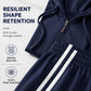 👗✨Women's Striped Zip-Up Hoodie & Pants Set